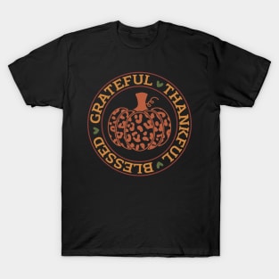 Grateful thankful blessed T-Shirt